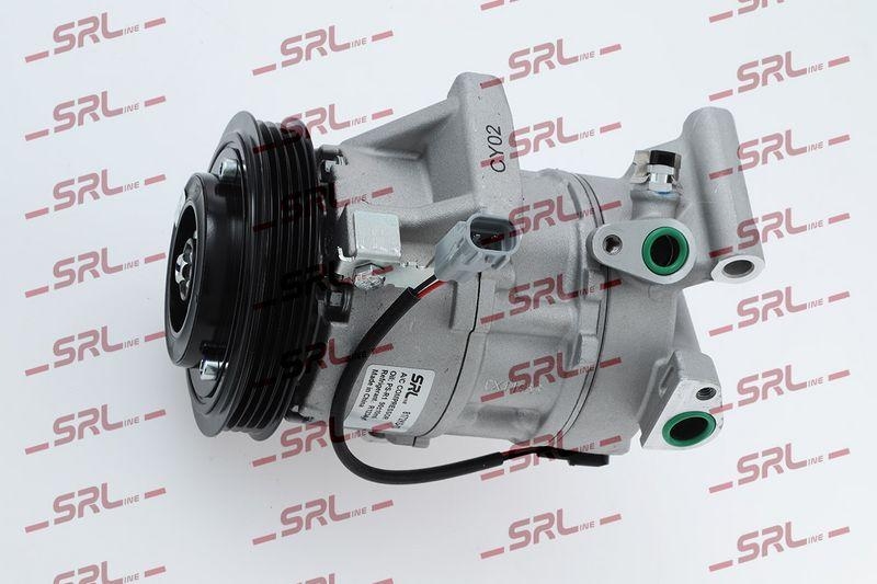 Compresor AC nou Toyota Yaris 11-20, motor: 1.3, 1.5, tip Denso: 5ZSE08, Diam. fulie (mm) 110, SRLine, 88310-0D420