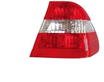 Stop spate lampa Bmw Seria 3 (E46), 10.01-06.05 Sedan, omologare ECE, spate,rosu-alb,exterior, fara suport bec, 63216910534; 63216946536, Dreapta