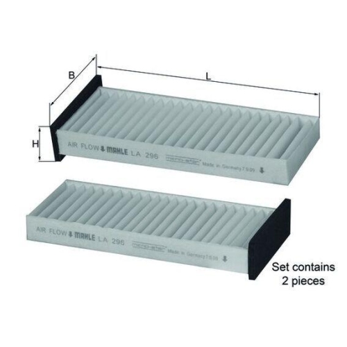 MAHLE Filtru, aer habitaclu