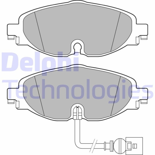 DELPHI set placute frana,frana disc