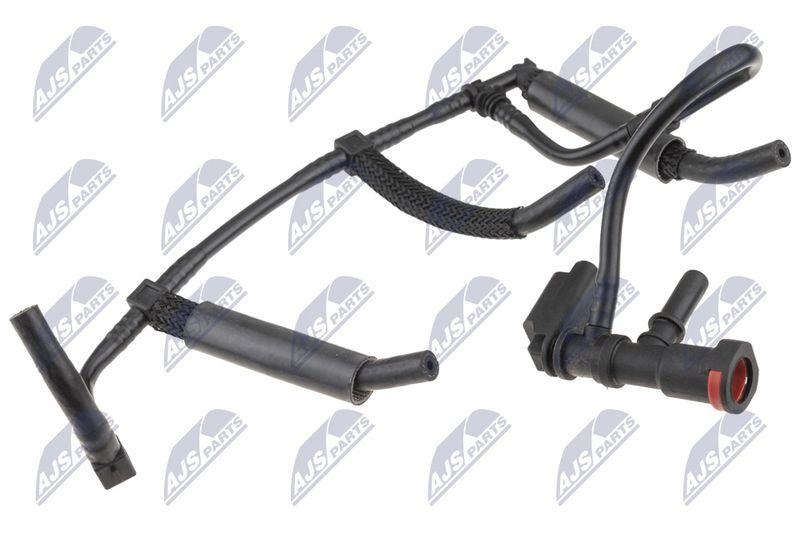 Furtun supracurgere combustibil 1.5 DCI Dacia Duster 2010-, Lodgy 2012-, Nissan Juke 2010-, Qashqai 2010-, Renault Captur 2015-, Clio III 2005-, Kangoo II 2010-, Laguna III 2007-, Megane III 2009-; 166717694R; NTY, aftermarket