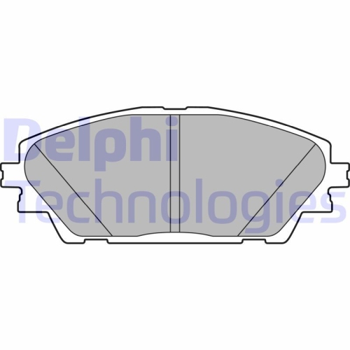 DELPHI set placute frana,frana disc