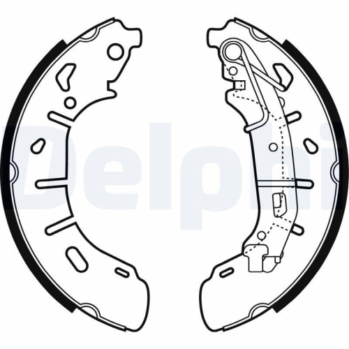 DELPHI Set saboti frana