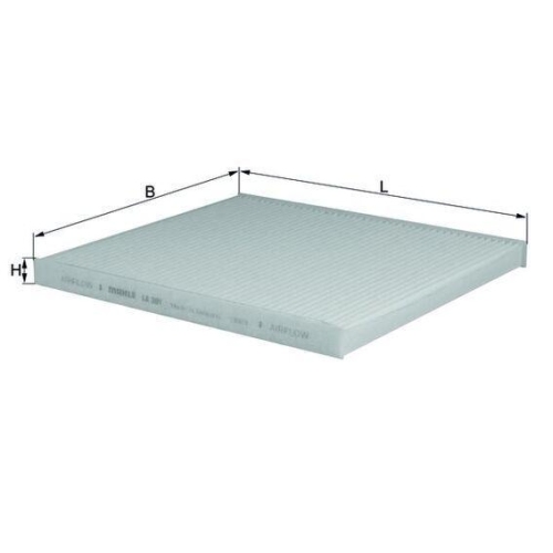 MAHLE Filtru, aer habitaclu