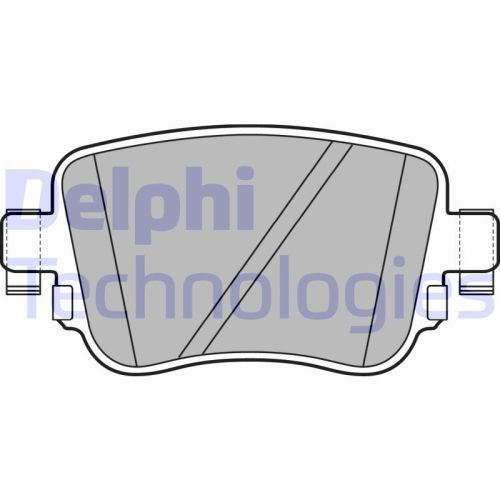 DELPHI set placute frana,frana disc