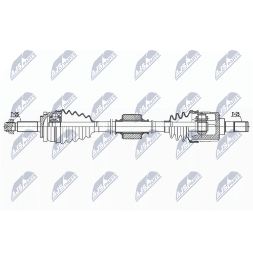 Planetara Hyundai Accent, Solaris 1.4 2018-, Kia Rio 4 1.4 2017-, Dreapta, CV Manuala, NPW-HY-617
