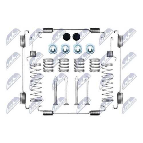 Set reparatie, fixare saboti frana Ducia Duster 2017-, Nissan Terrano 2013-, 44090-00Q0F