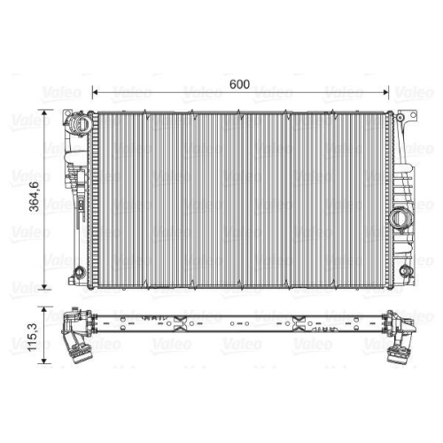 VALEO Radiator, racire motor