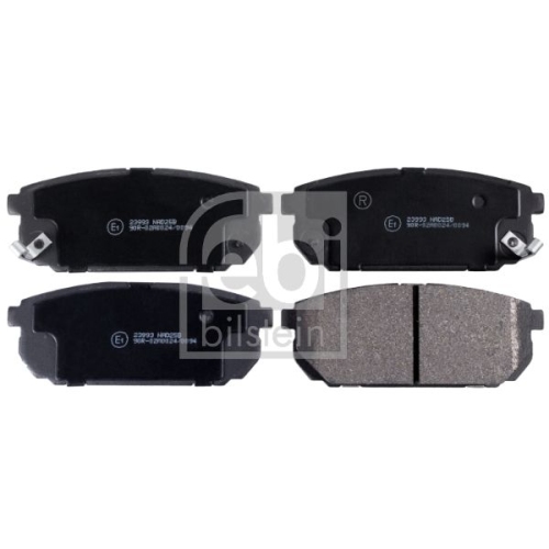 FEBI BILSTEIN set placute frana,frana disc