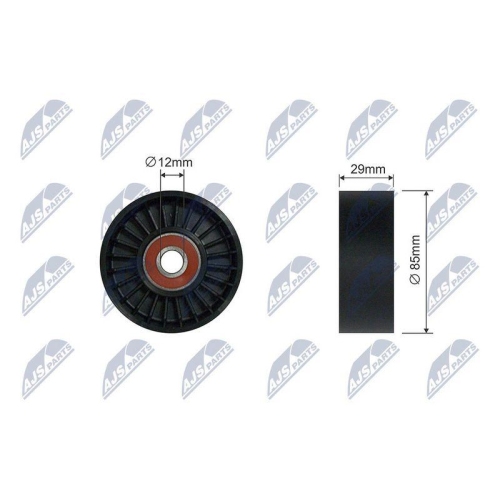 Rola ghidare curea transmisie Nissan Pathfinder, Navara 2.5d 2005- 85x12x29, 207-00