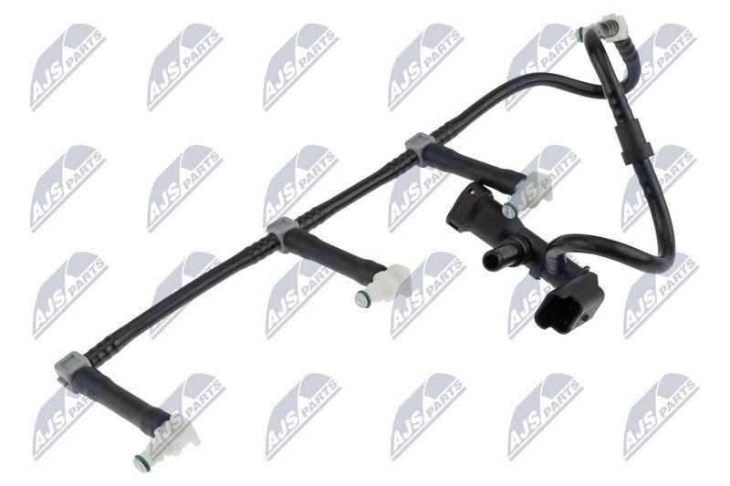 Furtun supracurgere combustibil Renault Clio III 1.5 DCI 2005-, Kangoo 1.5 DCI 2008-, Megane II 1.5 DCI 2005-, Megane III 1.5 DCI 2009-, Modus 1.5 DCI 2004-; 7701479003; NTY, aftermarket