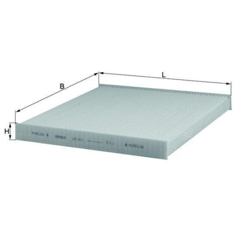 MAHLE Filtru, aer habitaclu