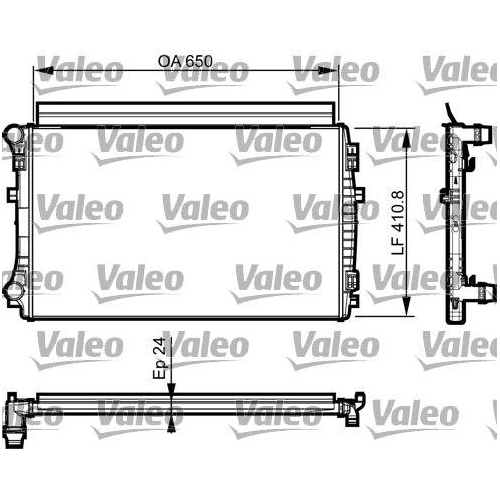 VALEO Radiator, racire motor