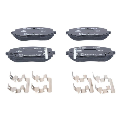 Set placute frana Ate 13046057762, parte montare : punte fata