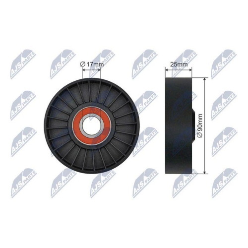 Rola ghidare curea transmisie Opel Astra G, Vectra B, C, Signum, Saab 9-3 2.0-2.2 Dti, 2012-99