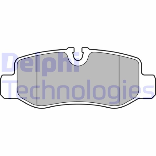 DELPHI set placute frana,frana disc