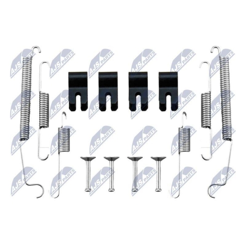 Set reparatie, fixare saboti frana Mitsubishi Colt 6 1.1, 1.3, 1.5 2004-, 4600A016