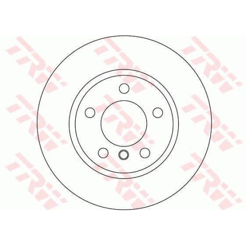 Disc frana Trw DF4449, parte montare : Punte fata