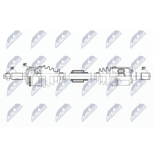 Planetara Hyundai I10 1.1 CV Manuala, CV Automata 2007-, 1.2 CV Manuala 2008-, Dreapta, NPW-HY-622