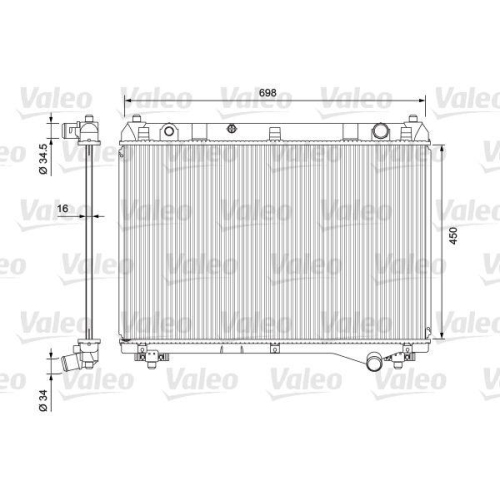 VALEO Radiator, racire motor
