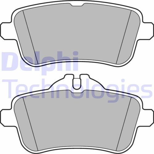 DELPHI set placute frana,frana disc