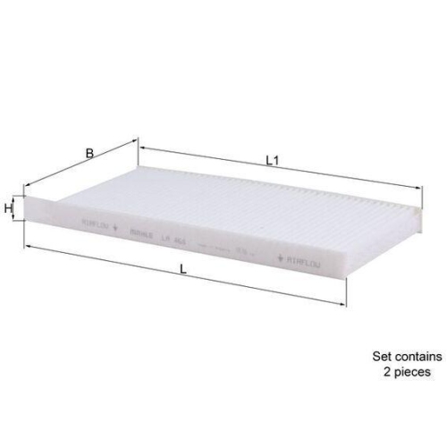 MAHLE Filtru, aer habitaclu