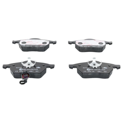 Set placute frana punte fata Ate 13046071222, Skoda Octavia 1 1996-2010; Audi A3 1996-2003; Seat Leon 1M1 1999-2006; Toledo 2; VW Bora, Golf 4,New beetle 1998-