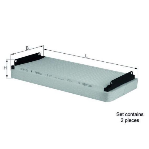 MAHLE Filtru, aer habitaclu