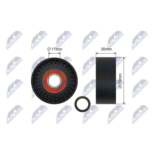 Rola ghidare curea transmisie Porsche Cayenne, Panamera 4.8 2007-, 500384