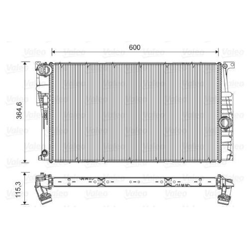 VALEO Radiator, racire motor