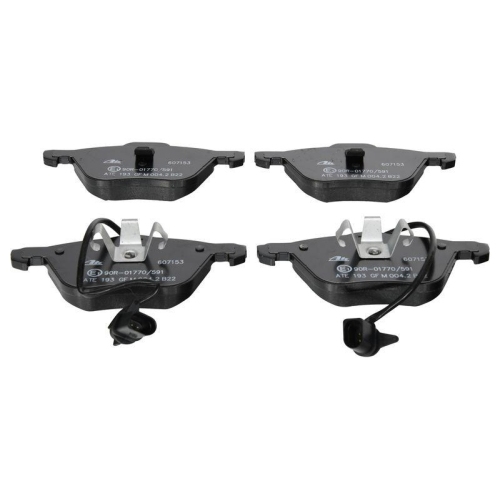 Set placute frana Ate 13046071532, parte montare : punte fata