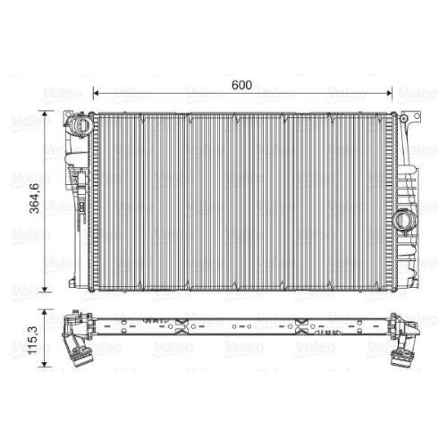 VALEO Radiator, racire motor
