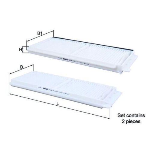MAHLE Filtru, aer habitaclu