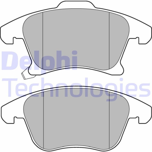 DELPHI set placute frana,frana disc