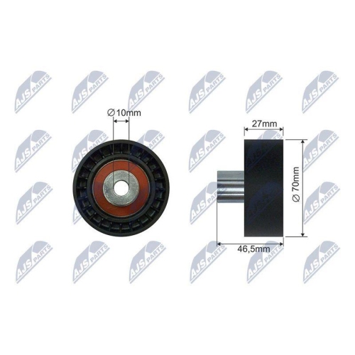 Rola ghidare curea transmisie Renault Laguna, Espace, Safrane 2.2d 1993-2001, 35-72