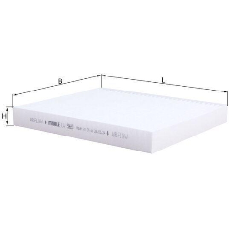 MAHLE Filtru, aer habitaclu