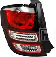 Stop spate lampa Citroen C3, 03.13-, omologare ECE, spate, fara suport bec, exterior, 9803928880, Stanga