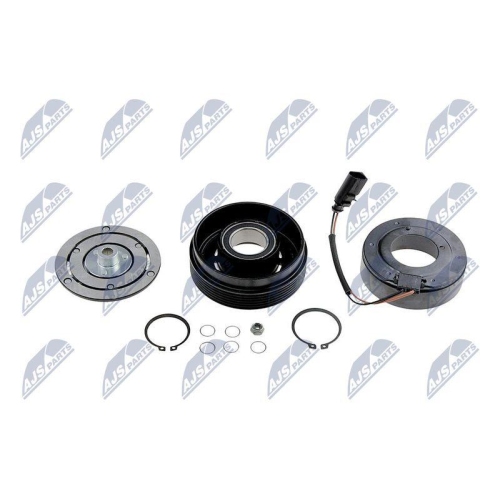 Cupla magnetica, compresor climatizare Audi A3, Tt Ford Galaxy Seat Alhambra, Ibiza, Cordoba, Leon, Toledo Skoda Octavia, Octavia 2 Vw Bora, Caddy, Golf Iv, V, New Beetle, Polo, Sharan Sanden 120mm, 1J0820811L