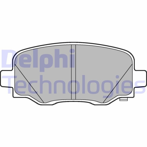 DELPHI set placute frana,frana disc