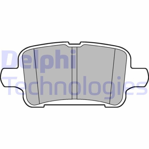 DELPHI set placute frana,frana disc
