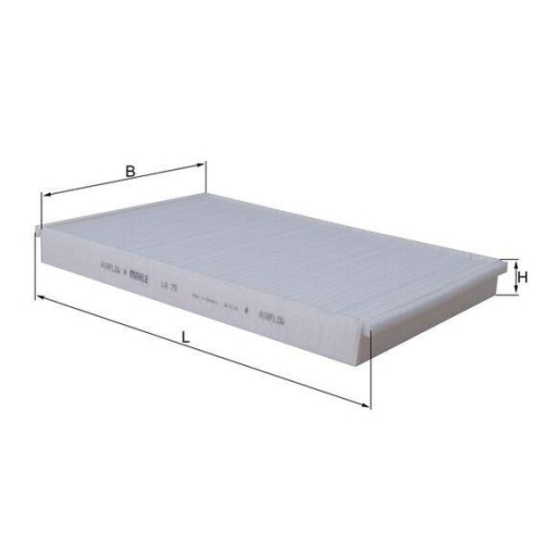 MAHLE Filtru, aer habitaclu