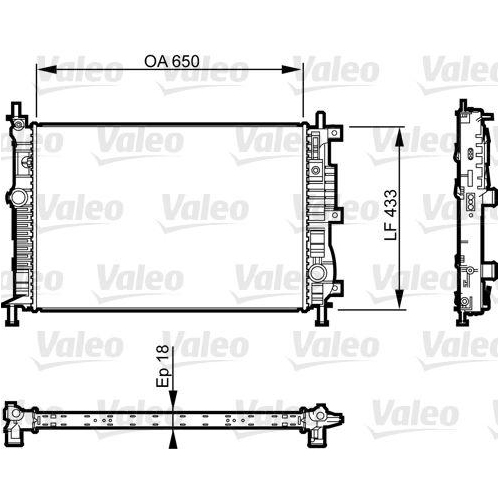 VALEO Radiator, racire motor