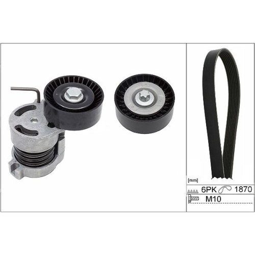 Set curea transmisie BMW 1 (E81) 09.06-09.12, 1 (E87) 02.03-01.13, 1 Convertible (E88) 12.07-12.13, 1 Coupe (E82) 10.06-10.13, 3 (E46) 12.97-05.05, 3 (E90) 02.04-02.12, 3 Compact (E46) 03.01-02.05, 3 Convertible (E46) 04.00-12.07, 3 Coupe (E46) 12.98-07.0