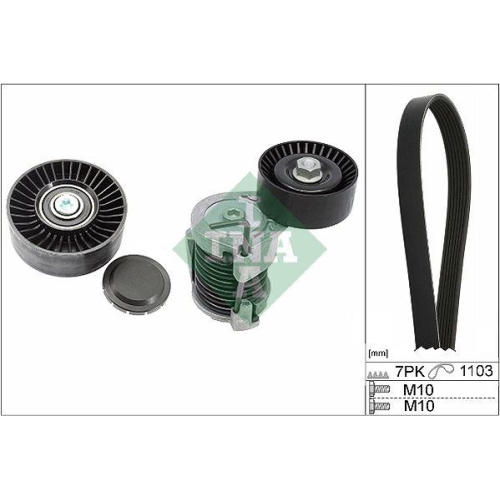 Set curea transmisie BMW 1 (E81) 09.06-09.12, 1 (E87) 02.03-01.13, 1 Convertible (E88) 12.07-12.13, 1 Coupe (E82) 10.06-10.13, 3 (E90) 02.04-02.12, 3 Convertible (E93) 05.06-12.13, 3 Coupe (E92) 01.05-12.13, 3 Touring (E91) 12.04-12.12, INA