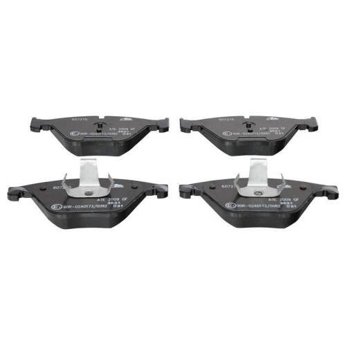 Set placute frana Ate 13046072752, parte montare : punte fata