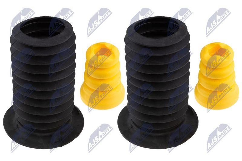 Capac protectie, burduf amortizor BMW seria 2 (F45 / F46) 2014-2021, X1 (F48) 2014-2022; set, partea din fata; 31316860787; NTY, aftermarket