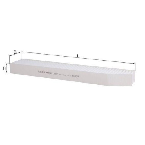 MAHLE Filtru, aer habitaclu