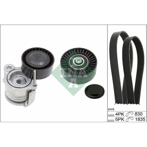 Set curea transmisie BMW 1 (E87) 02.03-01.13, 3 (E90) 02.04-02.12, 3 Touring (E91) 12.04-12.12, INA