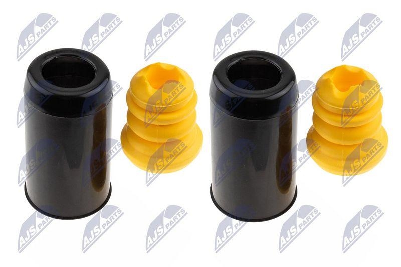 Capac protectie, burduf amortizor BMW seria 3 (F30 / F31 / F80) 2012-2019, seria 4 (F33 / F36 / F83) 2013-2021; set, partea din spate; 33536857730; NTY, aftermarket