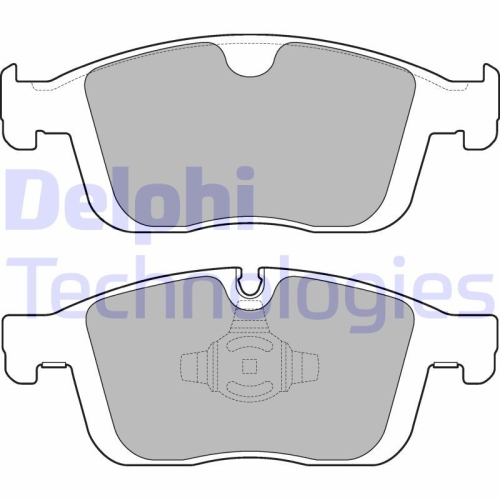 DELPHI set placute frana,frana disc